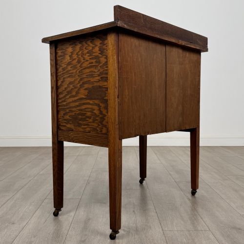 ANTIQUE 20TH CENTURY EDWARDIAN CHEST OF DRAWERS IN OAK - ADDITIONAL PHOTO 3