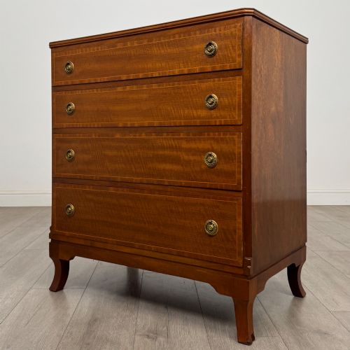 ANTIQUE 20TH CENTURY CHEST OF DRAWERS IN MAHOGANY - ADDITIONAL PHOTO 1