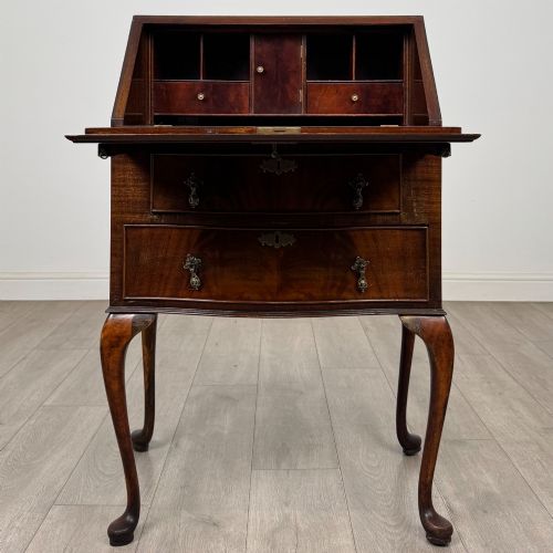 ANTIQUE 20TH CENTURY SMALL EDWARDIAN BUREAU IN MAHOGANY - ADDITIONAL PHOTO 1