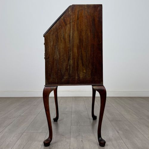 ANTIQUE 20TH CENTURY SMALL EDWARDIAN BUREAU IN MAHOGANY - ADDITIONAL PHOTO 3