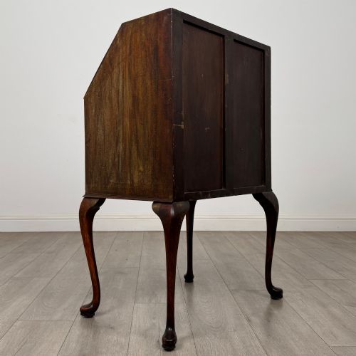 ANTIQUE 20TH CENTURY SMALL EDWARDIAN BUREAU IN MAHOGANY - ADDITIONAL PHOTO 4