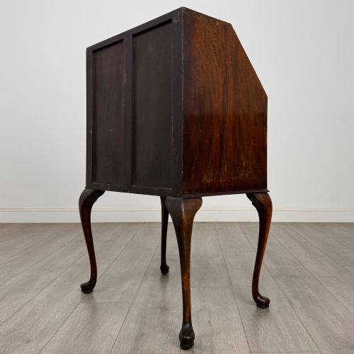 ANTIQUE 20TH CENTURY SMALL EDWARDIAN BUREAU IN MAHOGANY - ADDITIONAL PHOTO 6