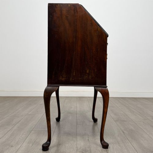 ANTIQUE 20TH CENTURY SMALL EDWARDIAN BUREAU IN MAHOGANY - ADDITIONAL PHOTO 7
