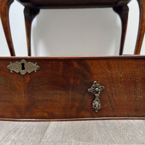 ANTIQUE 20TH CENTURY SMALL EDWARDIAN BUREAU IN MAHOGANY - ADDITIONAL PHOTO 12