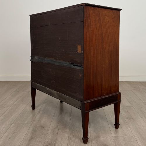 ANTIQUE 18TH CENTURY GEORGIAN CUPBOARD IN MAHOGANY - ADDITIONAL PHOTO 6