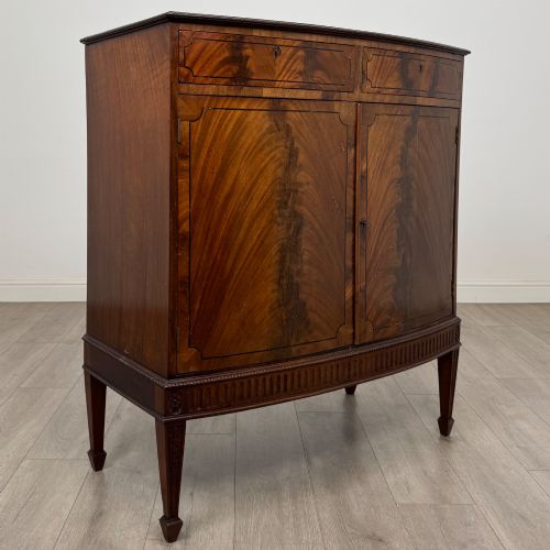 ANTIQUE 18TH CENTURY GEORGIAN CUPBOARD IN MAHOGANY - ADDITIONAL PHOTO 8
