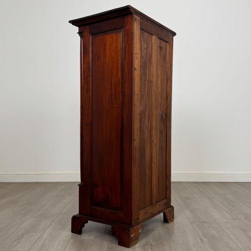 ANTIQUE 20TH CENTURY NARROW CHEST OF DRAWERS IN MAHOGANY - ADDITIONAL PHOTO 3