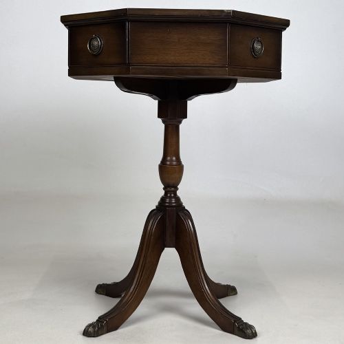 ANTIQUE 20TH CENTURY PAIR OF BEDSIDE CABINETS IN MAHOGANY - ADDITIONAL PHOTO 3