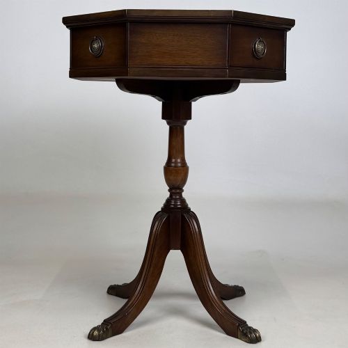 ANTIQUE 20TH CENTURY PAIR OF BEDSIDE CABINETS IN MAHOGANY - ADDITIONAL PHOTO 5