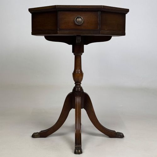 ANTIQUE 20TH CENTURY PAIR OF BEDSIDE CABINETS IN MAHOGANY - ADDITIONAL PHOTO 6