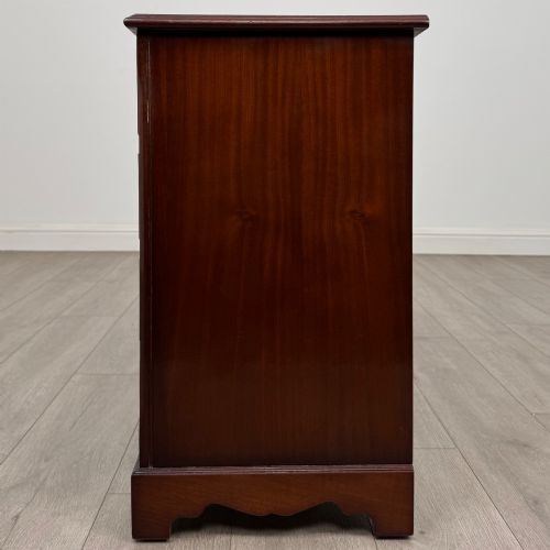 ANTIQUE 20TH CENTURY INLAID CHEST OF DRAWERS IN MAHOGANY - ADDITIONAL PHOTO 2
