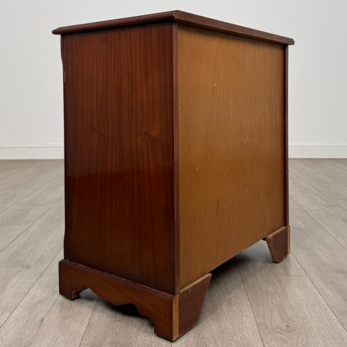 ANTIQUE 20TH CENTURY INLAID CHEST OF DRAWERS IN MAHOGANY - ADDITIONAL PHOTO 3