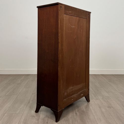 ANTIQUE 19TH CENTURY REGENCY OPEN BOOKCASE IN MAHOGANY - ADDITIONAL PHOTO 4
