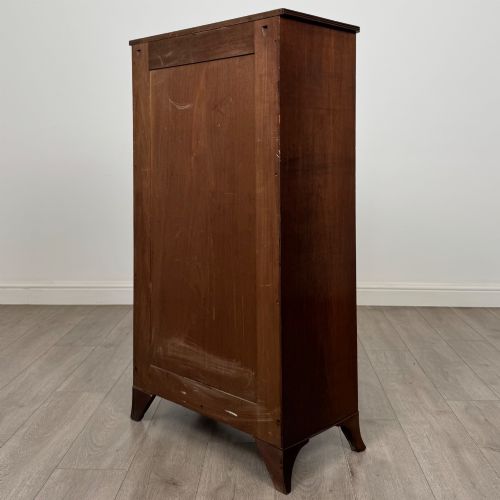 ANTIQUE 19TH CENTURY REGENCY OPEN BOOKCASE IN MAHOGANY - ADDITIONAL PHOTO 6