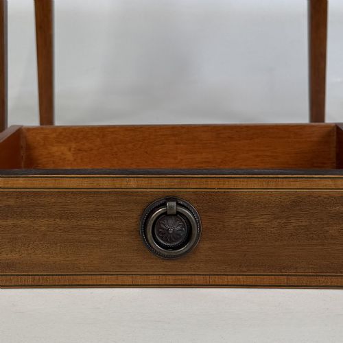ANTIQUE 20TH CENTURY PAIR OF BEDSIDE CABINETS IN MAHOGANY - ADDITIONAL PHOTO 10