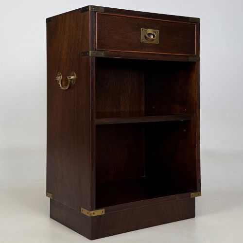 ANTIQUE 20TH CENTURY CAMPAIGN STYLE CABINET IN MAHOGANY - ADDITIONAL PHOTO 8