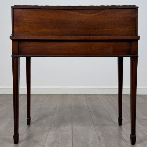 ANTIQUE 20TH CENTURY WRITING TABLE IN MAHOGANY - ADDITIONAL PHOTO 4