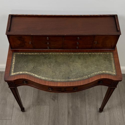 ANTIQUE 20TH CENTURY WRITING TABLE IN MAHOGANY - ADDITIONAL PHOTO 8