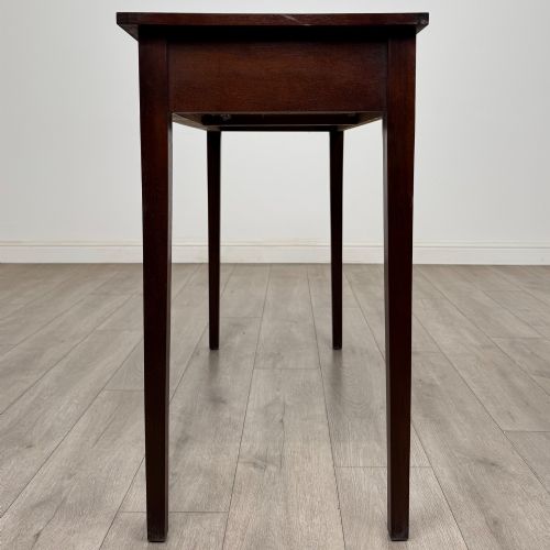 ANTIQUE 20TH CENTURY WRITING TABLE IN MAHOGANY - ADDITIONAL PHOTO 2