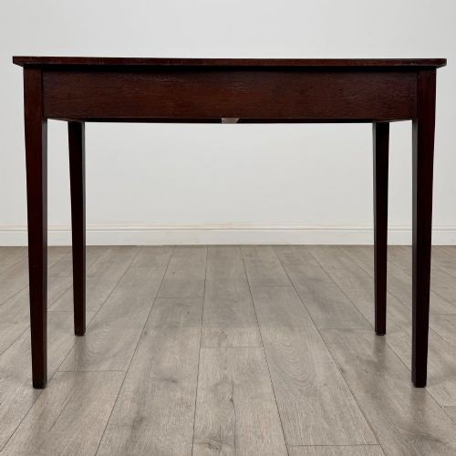 ANTIQUE 20TH CENTURY WRITING TABLE IN MAHOGANY - ADDITIONAL PHOTO 4