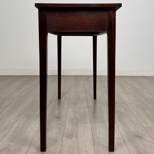ANTIQUE 20TH CENTURY WRITING TABLE IN MAHOGANY - ADDITIONAL PHOTO 6
