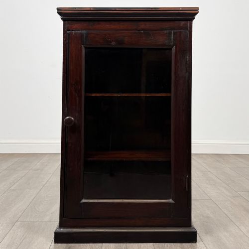 ANTIQUE 20TH CENTURY EDWARDIAN RUSTIC PINE CABINET
