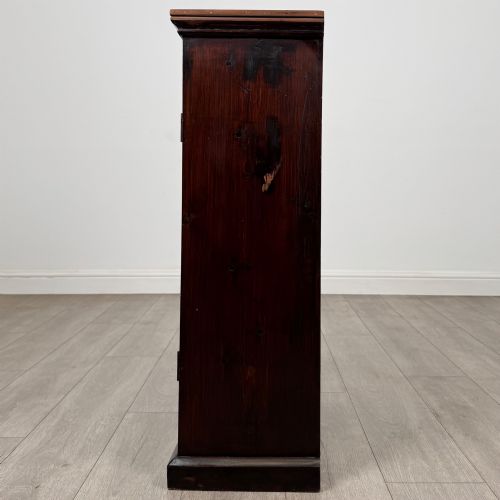 ANTIQUE 20TH CENTURY EDWARDIAN RUSTIC PINE CABINET - ADDITIONAL PHOTO 3