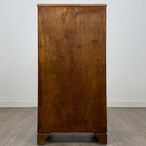 ANTIQUE 20TH CENTURY NARROW CHEST OF DRAWERS IN OAK - ADDITIONAL PHOTO 4