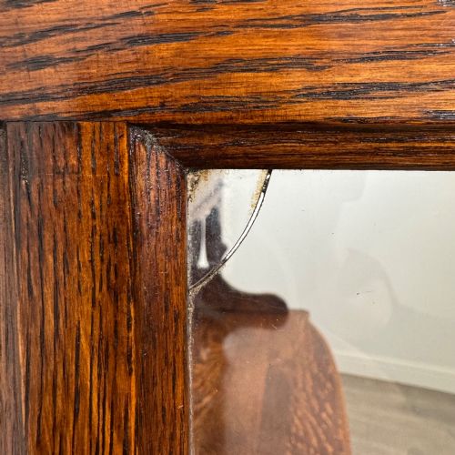 ANTIQUE 20TH CENTURY FINE QUALITY ARTS CRAFTS SIDEBOARD IN OAK - ADDITIONAL PHOTO 13