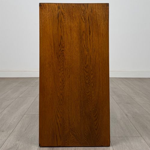 ANTIQUE 20TH CENTURY FITTED CUPBOARD IN GOLDEN OAK - ADDITIONAL PHOTO 3