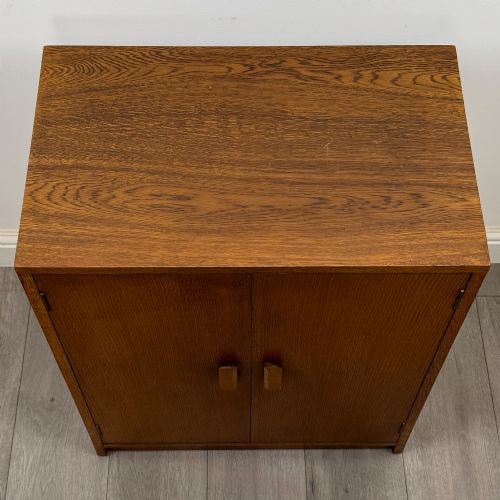 ANTIQUE 20TH CENTURY FITTED CUPBOARD IN GOLDEN OAK - ADDITIONAL PHOTO 9