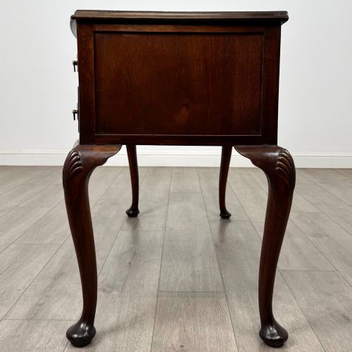 ANTIQUE 20TH CENTURY EDWARDIAN WRITING TABLE IN MAHOGANY - ADDITIONAL PHOTO 2