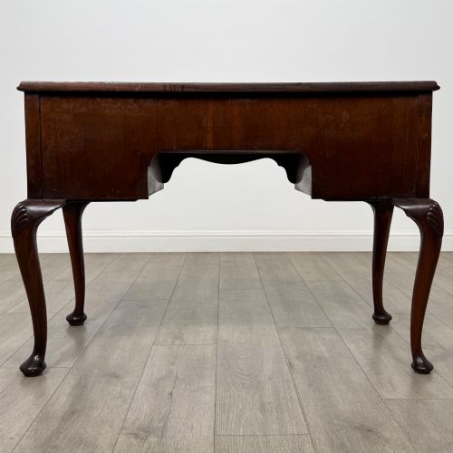 ANTIQUE 20TH CENTURY EDWARDIAN WRITING TABLE IN MAHOGANY - ADDITIONAL PHOTO 4