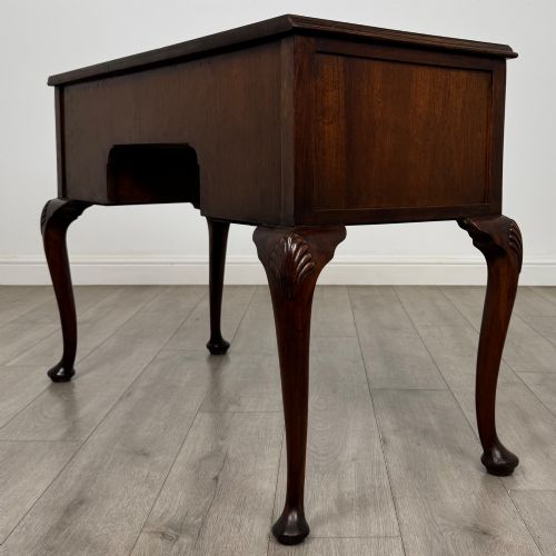 ANTIQUE 20TH CENTURY EDWARDIAN WRITING TABLE IN MAHOGANY - ADDITIONAL PHOTO 5