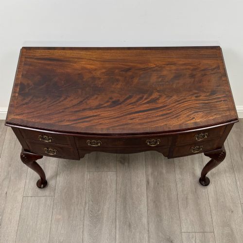 ANTIQUE 20TH CENTURY EDWARDIAN WRITING TABLE IN MAHOGANY - ADDITIONAL PHOTO 8