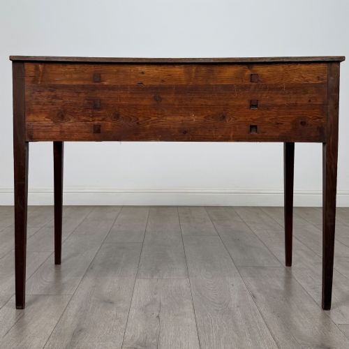 ANTIQUE 18TH CENTURY GEORGIAN WRITING TABLE IN MAHOGANY - ADDITIONAL PHOTO 4