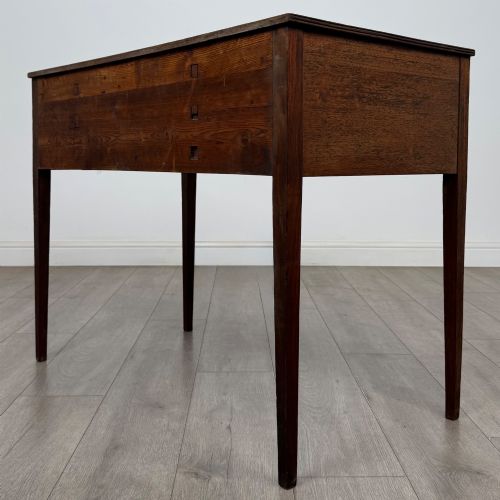 ANTIQUE 18TH CENTURY GEORGIAN WRITING TABLE IN MAHOGANY - ADDITIONAL PHOTO 5