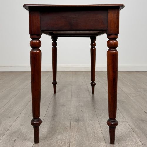 ANTIQUE 19TH CENTURY VICTORIAN WRITING TABLE IN MAHOGANY - ADDITIONAL PHOTO 6