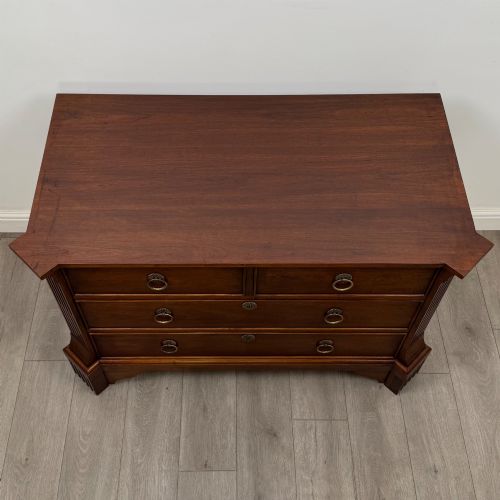 ANTIQUE 20TH CENTURY MAHOGANY CHEST OF DRAWERS BY HICKORY CHAIR - ADDITIONAL PHOTO 8