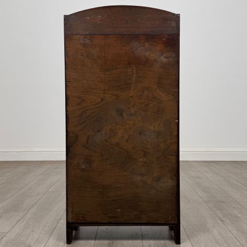 ANTIQUE 20TH CENTURY EDWARDIAN SMALL OPEN BOOKCASE IN OAK - ADDITIONAL PHOTO 4