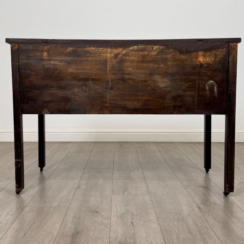 ANTIQUE 19TH CENTURY GEORGIAN STYLE WRITING TABLE IN MAHOGANY - ADDITIONAL PHOTO 4