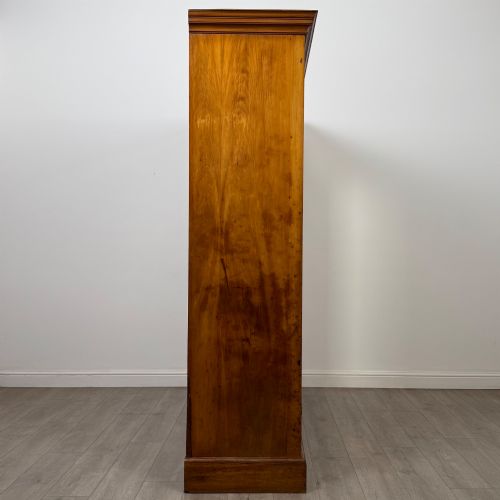 ANTIQUE 20TH CENTURY LARGE ART DECO WARDROBE IN BURR WALNUT - ADDITIONAL PHOTO 7