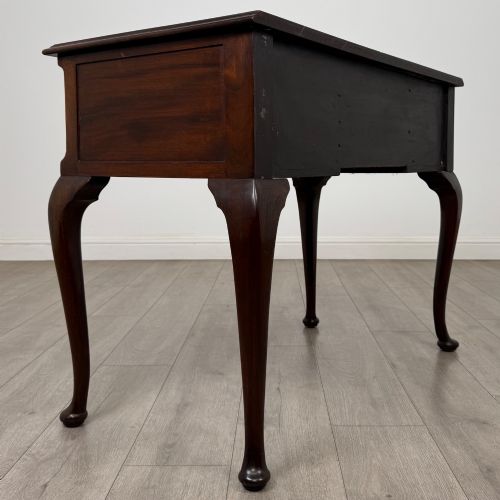 ANTIQUE 20TH CENTURY EDWARDIAN WRITING TABLE IN MAHOGANY - ADDITIONAL PHOTO 3