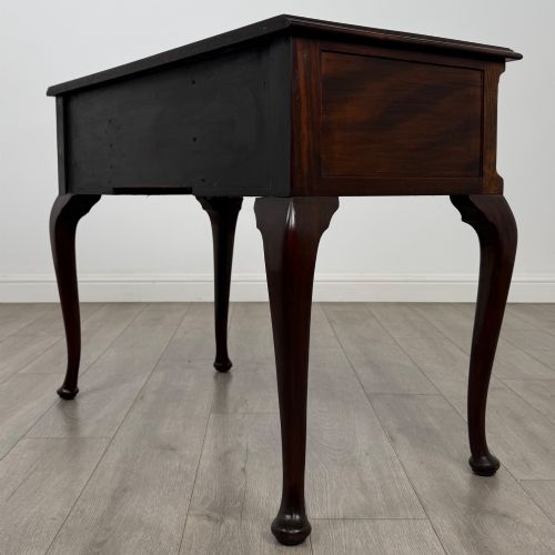 ANTIQUE 20TH CENTURY EDWARDIAN WRITING TABLE IN MAHOGANY - ADDITIONAL PHOTO 5