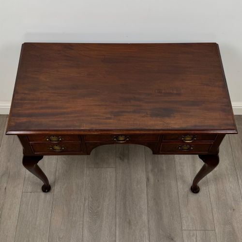 ANTIQUE 20TH CENTURY EDWARDIAN WRITING TABLE IN MAHOGANY - ADDITIONAL PHOTO 8