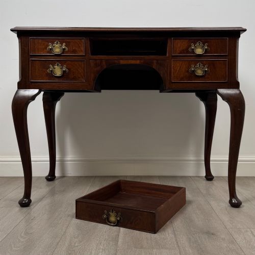 ANTIQUE 20TH CENTURY EDWARDIAN WRITING TABLE IN MAHOGANY - ADDITIONAL PHOTO 9