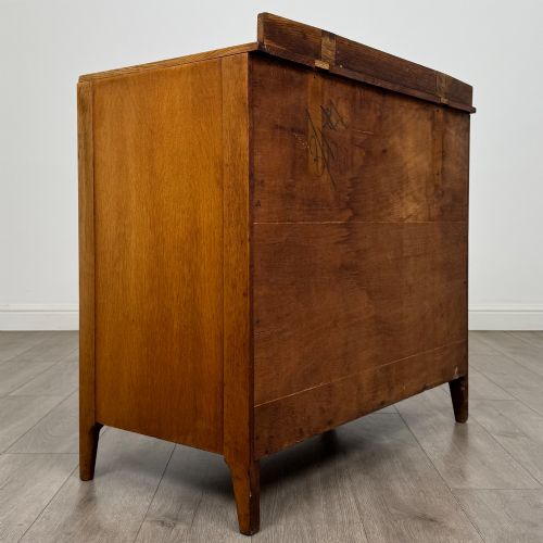 ANTIQUE 20TH CENTURY CHEST OF DRAWERS IN GOLDEN OAK - ADDITIONAL PHOTO 3