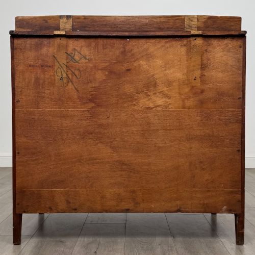 ANTIQUE 20TH CENTURY CHEST OF DRAWERS IN GOLDEN OAK - ADDITIONAL PHOTO 4