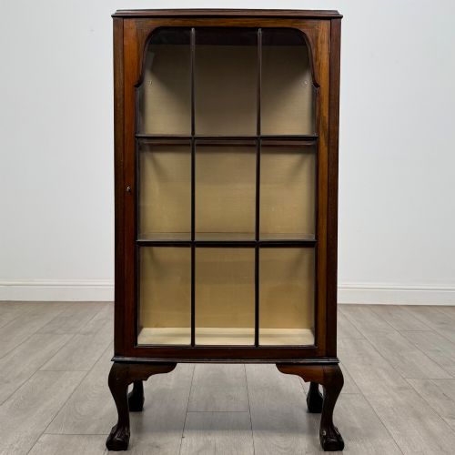 ANTIQUE 20TH CENTURY SMALL EDWARDIAN DISPLAY CABINET