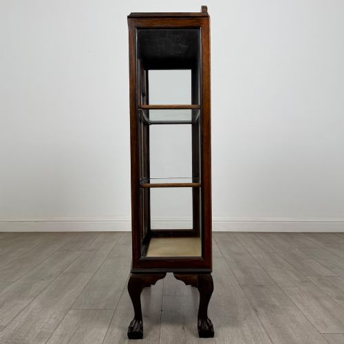 ANTIQUE 20TH CENTURY SMALL EDWARDIAN DISPLAY CABINET - ADDITIONAL PHOTO 3